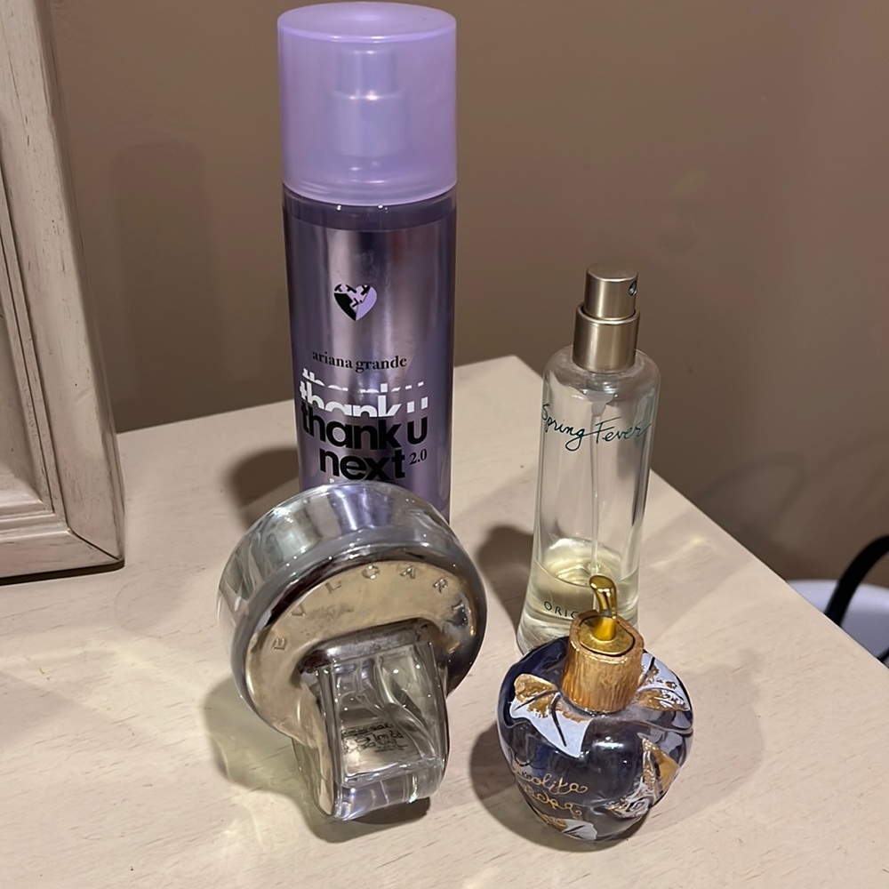 Lot of 4 fragrances